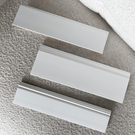 Плінтус з дюрополімеру GRANT DECO DSK-10015-1 (100 мм*15 мм) 2,4 м