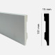 Плінтус з дюрополімеру GRANT DECO DSK-10515-1 (101 мм*15 мм) 2,4 м